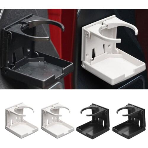4Pcs Car Folding Drink Bottle Holder Tray Organizer Yacht Cup Stand Mount