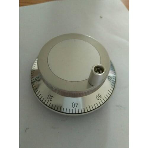 6Pin 5V Manual Pulse Generator CNC machine 80mm rotary encoder electronic handwheel