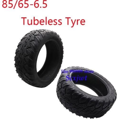 85/65-6.5 Tubeless tyres off-road vehicle Vacuum tires fits Xiao Mi Balance Scooter and many Gas/Electric Scooter Accessories