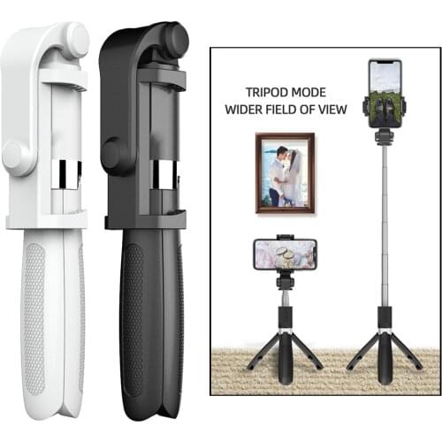 Selfie Stick Wireless Bluetooth Selfie Stick Foldable Handheld Tripod For Smartphone Stand With Remote Control