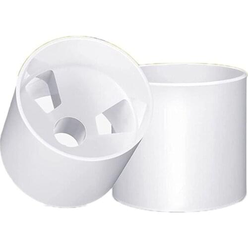 2 Pieces Golf Cup Putting Cup 4 Inch Depth ABS White for Golf Practice,Golf Accessories,Golf Cups