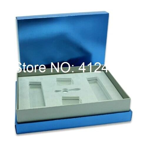 Box for packaging napkin rings with foam insert.BX-2209