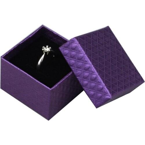 Box For Jewelry Free shipping wholesale 100pcs/lot Earring Ring Packaging Boxes Jewelry Gift Paper Box 5*5*3.5cm