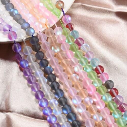 8mm Natural Stone Round Loose Bead Fit Diy Necklace Bracelet 15" Strand 8MM Beads for Jewelry Making