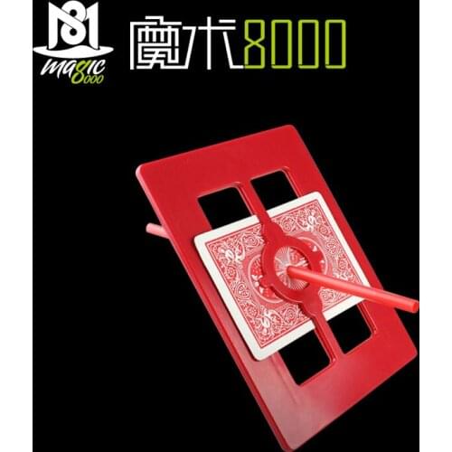 Magic Penetration Mirror Magic Tricks Cross (Alien Space) Magic Props Close Up Magic Accessories Stage Fun Illusions