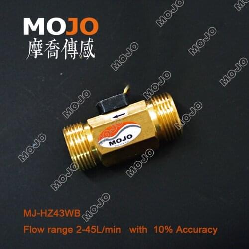 MJ-HZ43WB DN20 G3/4'' Hall Effect Liquid Water Flow Sensor Switch Flow Meter 10pcs/lot