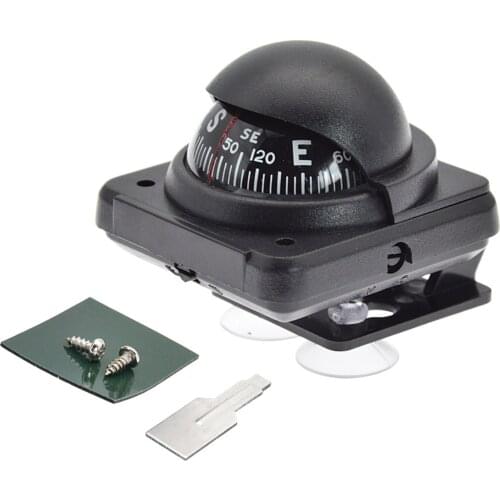 Multi-function Digital Car Marine Compass Adjustable Viewing Angle Compass Ball Camping Hiking Accessories Navigation Advantage