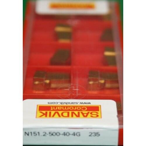 ORIGINAL 10PCS CARBIDE INSERT N151.2-500-40-4G 235