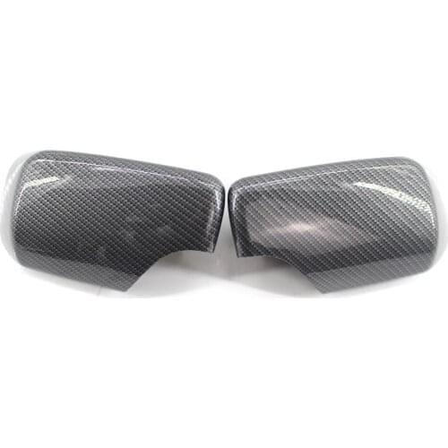 Fit for BMW E46 1998-2005 Cover Cap for Door Mirror Primered L&R Side Carbon Fieber