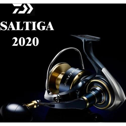 2020 NEW Original DAIWA SALTIGA 8000P 8000H 10000P 10000H 14000P 14000XH 18000H 20000H Saltwater Spinning Reels Fishing Reel