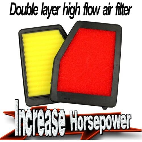 High flow air filter Improve horsepower for Honda Civic IX 1.8L Honda Civic Tourer 1.8L Honda Civic 1.8L Acura ILX 2.0L