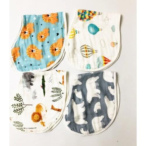 1pcs Newborns Bamboo Cotton Baby Bibs Baby Girls boys Bibs & Burp Cloths BabySaliva Towel