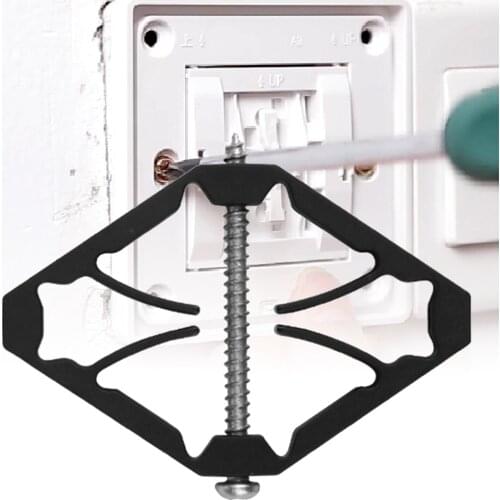 10pcs Wall 86 * 86mm Back Box Cassette Repairer Support Repairer Support Rod Electrician Accessories