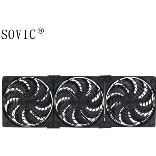 12CM FAN PWM Most Powerful for Bitcoin Mining 120mm DC 12V 3500RPM 85CFM For BTC Miner Bitcoin asic S7 S9 server cooling fan