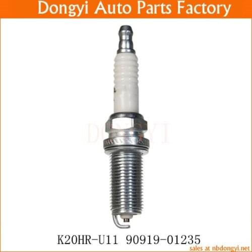 4pcs Spark Plug OE NO. K20HR-U11 90919-01235 9091901235