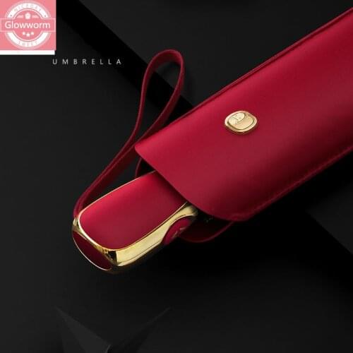 Automatico piatto pioggia donna ultraleggero viaggio ombrellone ragazze Anti UV ombrelli pieghevoli portatili 6 nervature