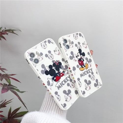 2021 Disney for iPhone 7/8/Plus X/XS/XR/XS Max 11/11 Pro / 11Max/12/12pro/12min12promax Minnie Mickey couple Phone Case