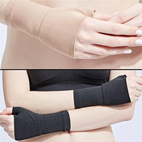 2021 New Breathable Elastic Palm Hand Wrist Supports Protector Unisex Fitness Wrist Guard Arthritis Brace Sleeve Support Glove