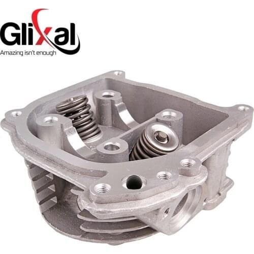 Glixal GY6 49cc 50cc 139QMB Chinese Scooter Engine EGR Type Cylinder Head Assy with Valves for Roketa Qingqi Jonway Moped