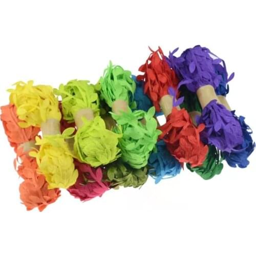 10 meters per Bundle Simulation Leaf Rattan Christmas Valentines Day Decoration