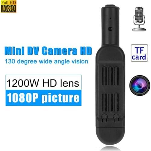 1080P T189 Mini Camera Full HD Camera Wearable Small Pen Camera Mini DVR Digital Mini DV Camera Espia Support 32GB Card
