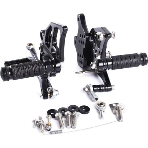Motorcycle CNC Aluminum Raise the pedal assembly Adjustable Rearsets Rear Sets Foot Pegs For Yamaha YZF R25 /R3 2015-20106