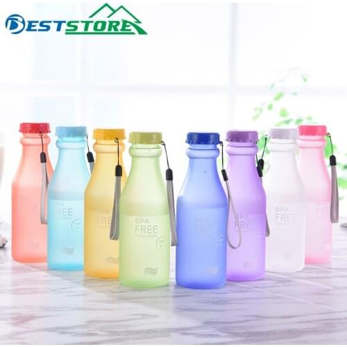 Candy-colored Non-breakable Soda Bottle Plastic Abrasive Sealed Kettle Wholesale Portable Sports Cup