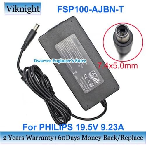 Genuine FSP100-AJBN-T AC Power Adapter 19.5V 9.23A 180W TPV150-RFBN2 Laptop Charger For Philips