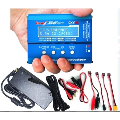 Original SKYRC IMAX B6 mini 60W Professional Balance Charger Discharger Lipo Charger With AC POWER 12v 5A Adapter