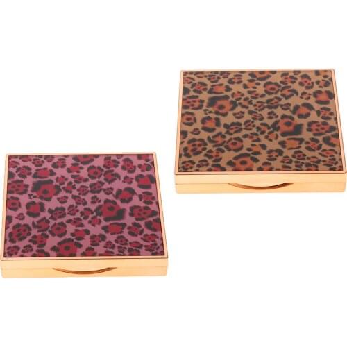 Portable 9 Holes Empty Eyeshadow Pigment Palette Pans for Purse or Pocket