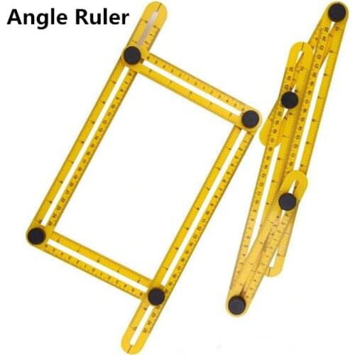 Angle Ruler Adjustable Measuring Instrument Multifunctional Magic Ruler hand Tools Multi-Angle Template folding sliding ruler