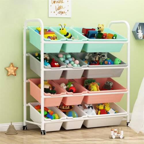 Childrens Toys Storage Rack Simple Storage Storage Box Kindergarten Rack Multi-layer Compartment Storage Neat And Orderly shelf