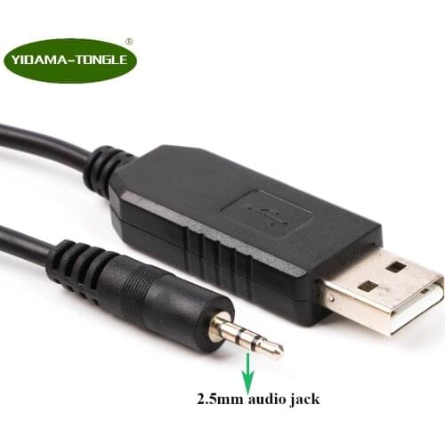 Usb TTL ftdi to 2.5mm Stereo Audio Cable Mini Audio Jack Adapter Converter 5v uart ttl Serial Plug Cable