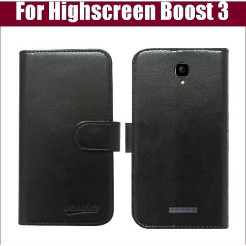 Highscreen Boost 3 Case New Arrival High Quality Flip Leather Exclusive Phone Cover Case For Highscreen Boost 3 Case