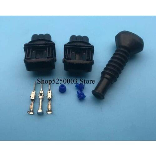 3 pin male 1-962581-1 EFI waterproof Fuel Injector auto connector EV1 3.5mm automobile power timer JPT wire auto connector
