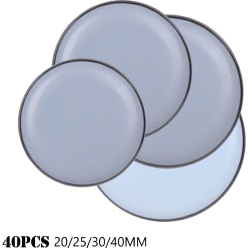 40Pcs Easy Move Heavy Thickening Furniture Leg Slider Pads Self-Adhesive Floor Mat Floor Protector Anti Noisy Anti-abrasion