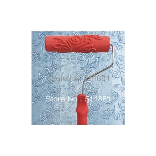 7'' 180mm NCCTEC Liquid wallpaper flower mould liquid wallpaper rubber roller decoration paint