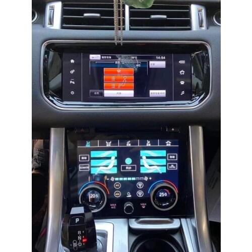 LCD Air Conditioning Panel Android For Land Rover Range Rover Sport L494 2013 - 2018 Car Multimedia Radio Player Stereo GPS Navi