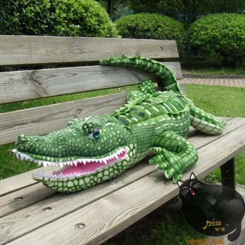 Big new simulation crocodile huge 200cm plush toy hugging pillow birthday gift 0767