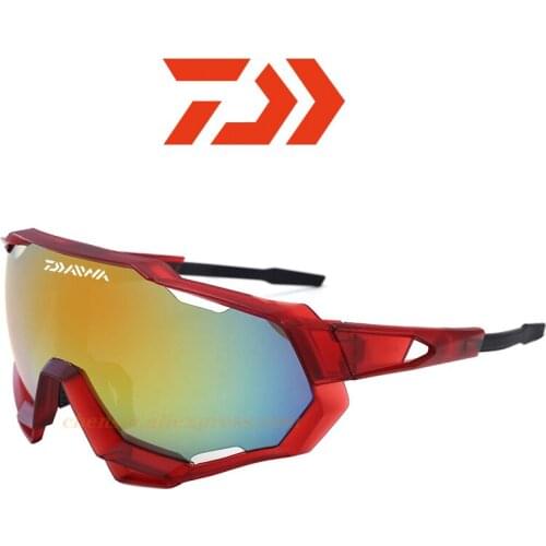 Daiwa 2021 New Glasses MTB Bike Glasses Eyewear Running Fishing Sports Polarized Cilismo Lentes Cycling Sunglasses Men Women