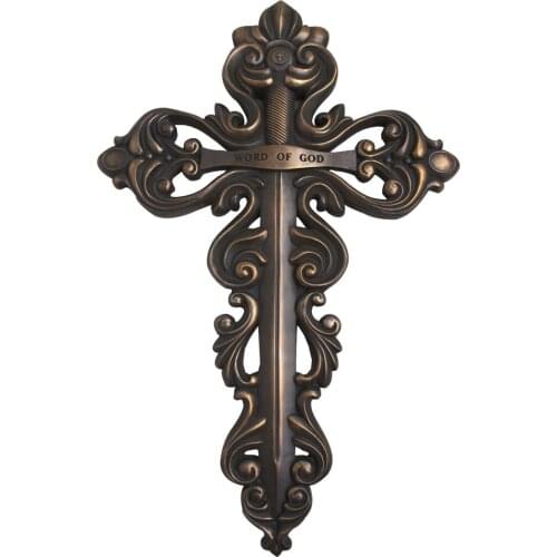 Christian Cross Pendant Antique Decoration