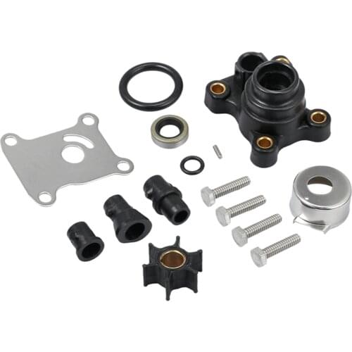 Water Pump Impeller Repair Kit Fits for Johnson Evinrude 2 & 4 STROKE 9.9 15 HP Replace Replacement 1piece New