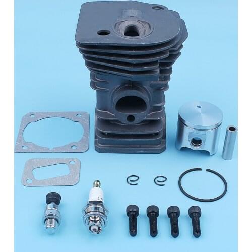40mm Cylinder Piston Kit For Husqvarna 340 345 E Jonsered 2141 2145 Chainsaw Nikasil Coated Plated Decompression