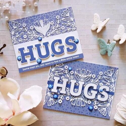 Panalisacraft Flower Border Metal Cutting Dies Craft Dies Scrapbooking Card Making Album Embossing Stencil Die Cut Decoration