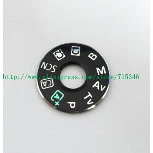 NEW Top Cover Function Dial Model Button Label for Canon EOS 6D Top Function Digital Camera Repair Part