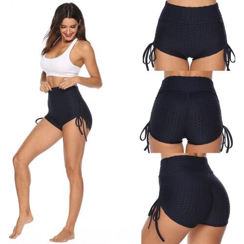 New Yoga Shorts Women High Waist Sports Shorts Fitness Gym Leggings Sexy Hips Push Up Sportswear Workout Running Casual Shorts