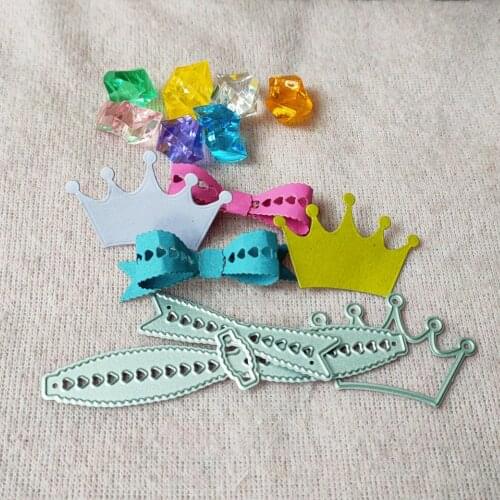New Bowknot, Crown Bowknot Metal cutting Die New Die cutting Photo album DIY scrapbook Technology 173