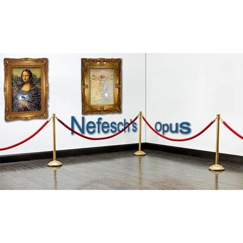 Opus (Mona Lisa) By Nefesch (Gimmick+Online Instruct) - Card Magic Trick,Close Up,Street Magic,Illusions,Mentalism,Fun