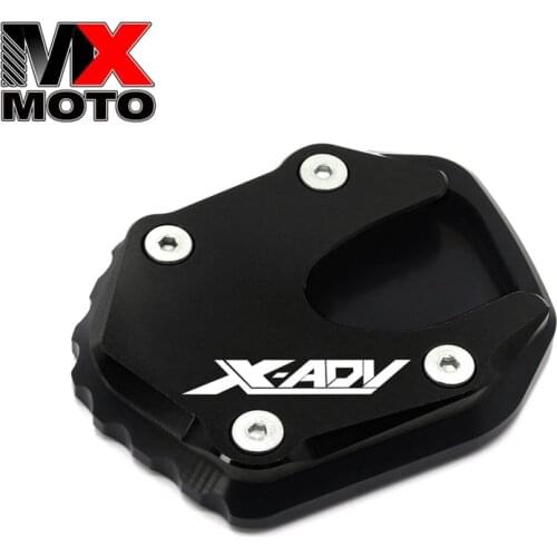 Suitable for Honda scooter X-ADV750 CNC aluminum alloy parking aid side support enlarged pad x adv 750 2021 2022