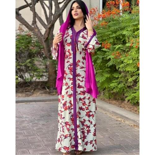 Ramadan Turkey Muslim Dress Women Abaya Moroccan Kaftan Islamic Clothing India Long Khimar Djellaba Dubai Jilbab Party Vestidos